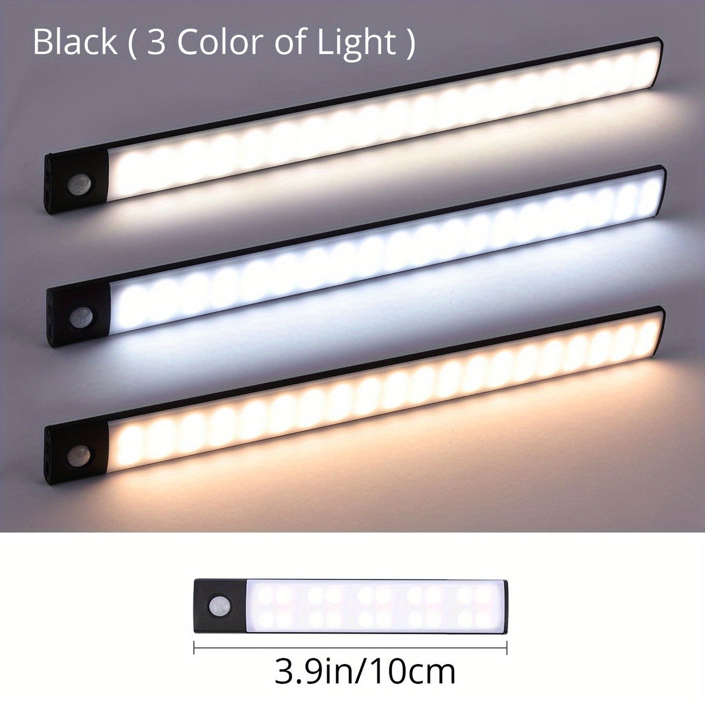 LED Motion Sensor Cabinet Light Rechargeable