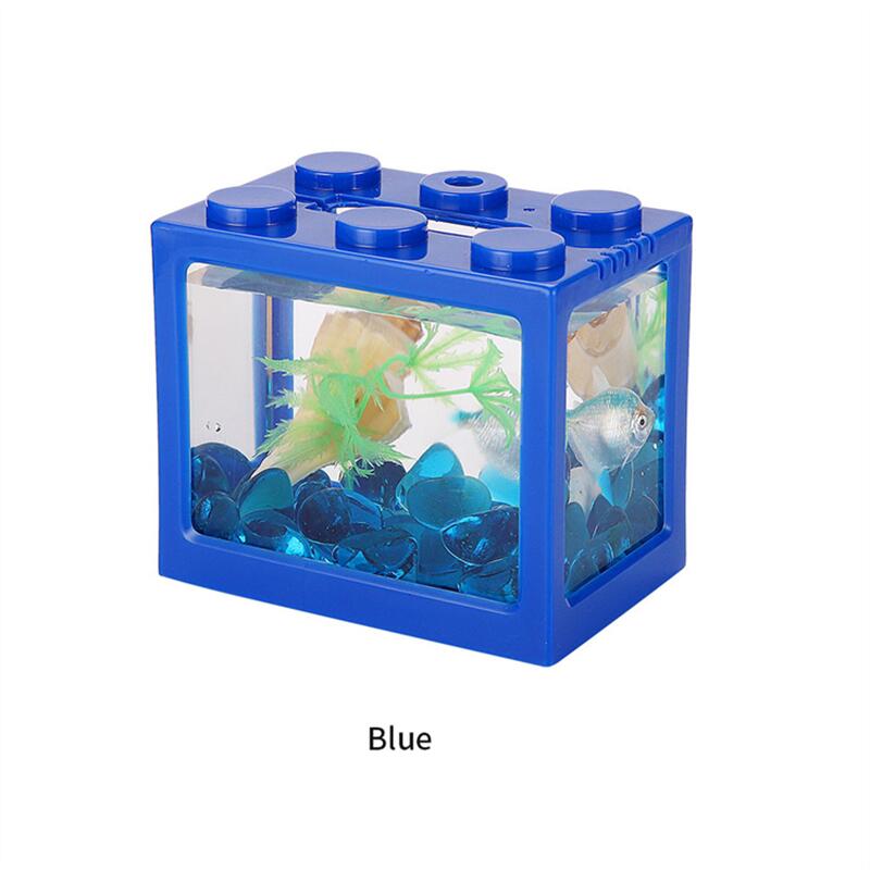 High-Quality Mini Plastic Fish Tank – Compact & Clear - Clickilix