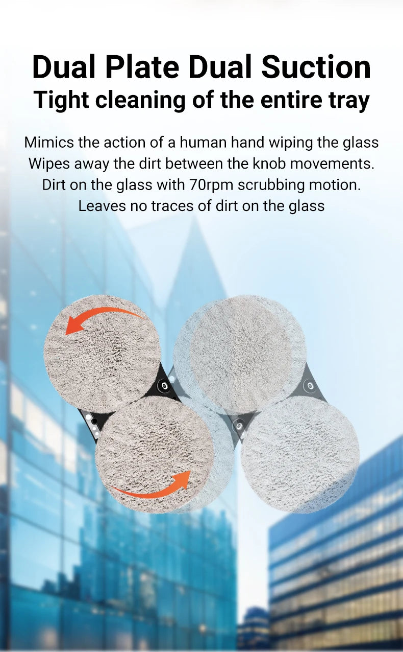 Smart Window Cleaning Robot with Auto Water Spray