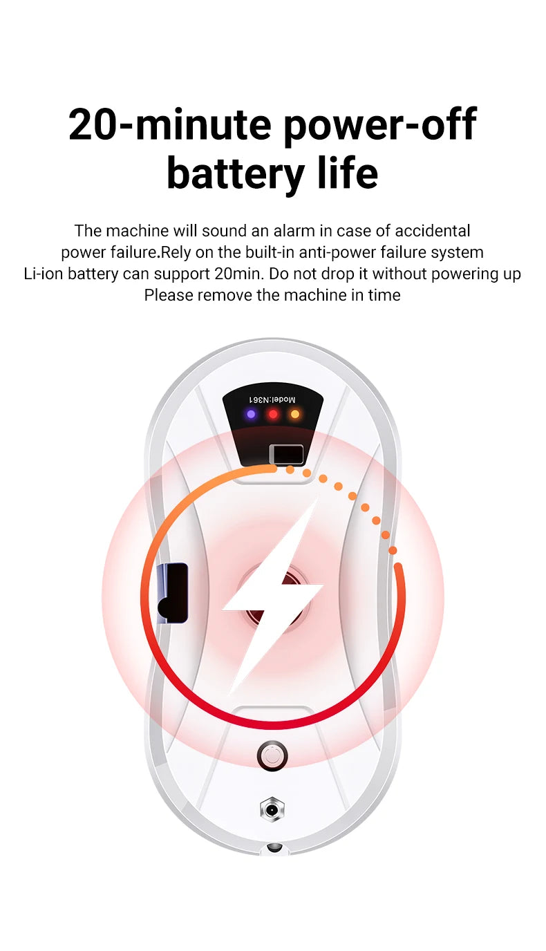 Smart Window Cleaning Robot with Auto Water Spray