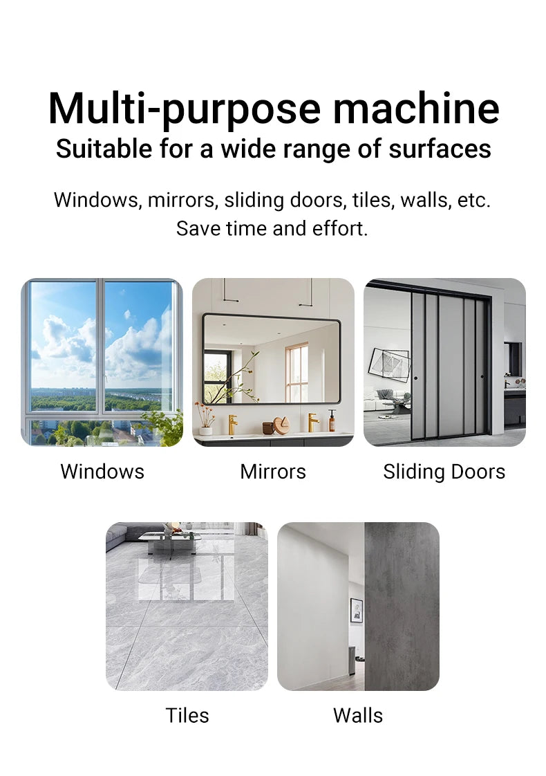 Smart Window Cleaning Robot with Auto Water Spray