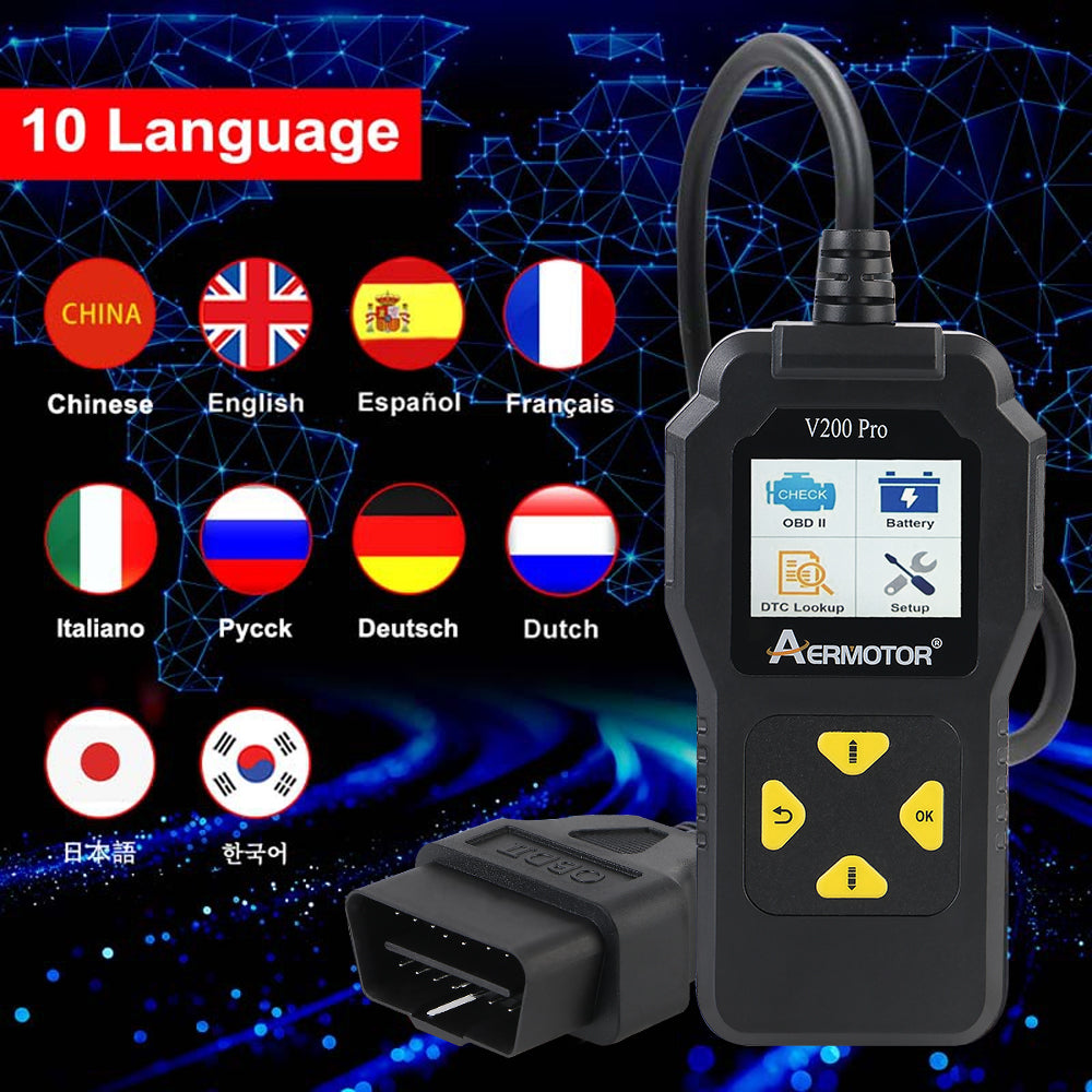 Engine Fault Diagnosis Tool – V317 OBD II EOBD Car Diagnostic Scanner