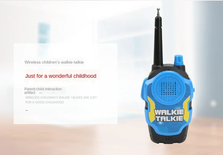 2PCS Mini Wireless Walkie Talkies for Kids