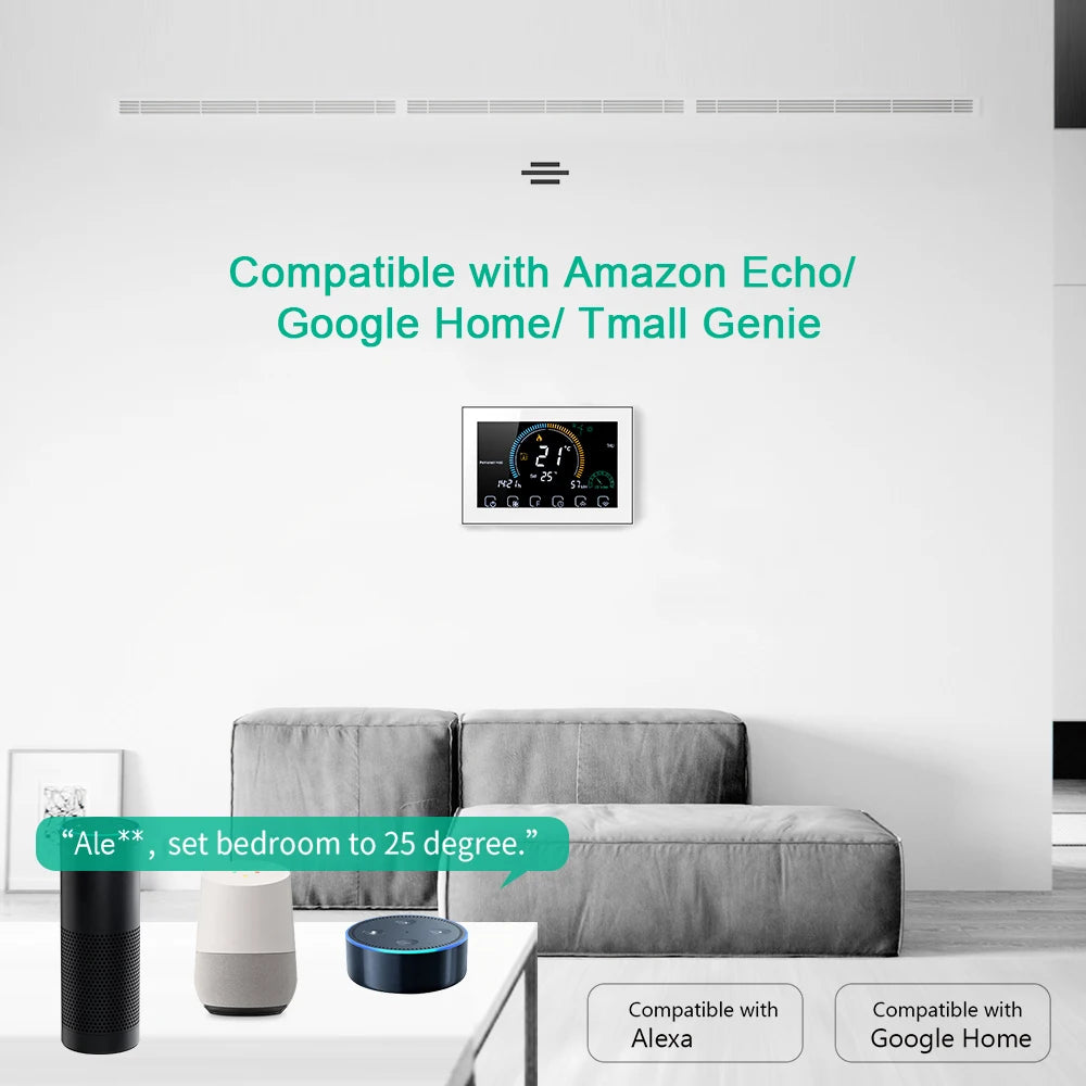 WiFi Smart Colorful Screen Room Thermostat