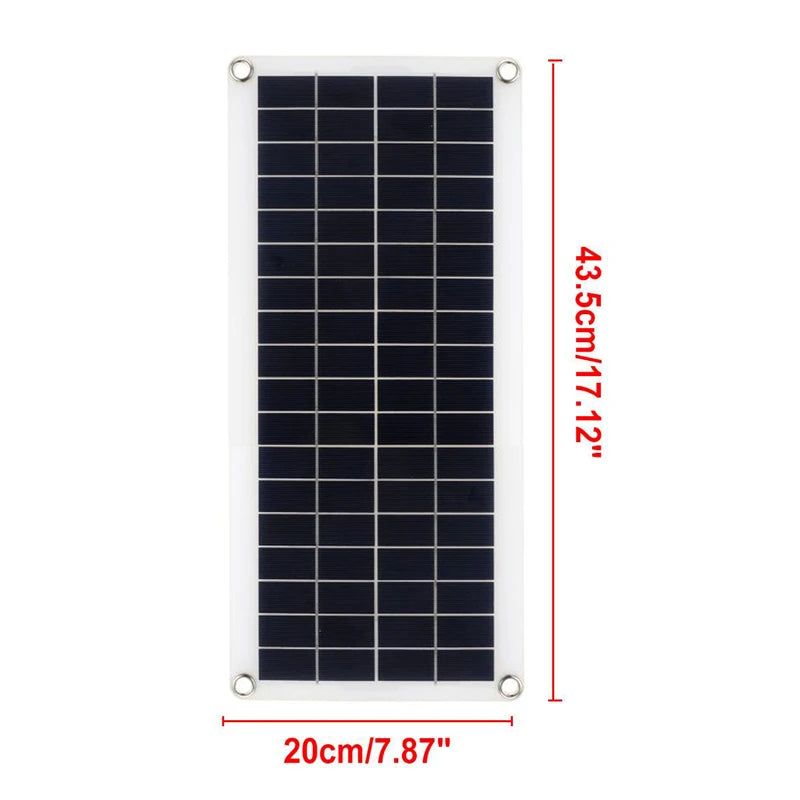 300W Solar Panel Kit 12V USB with 10-60A Controller