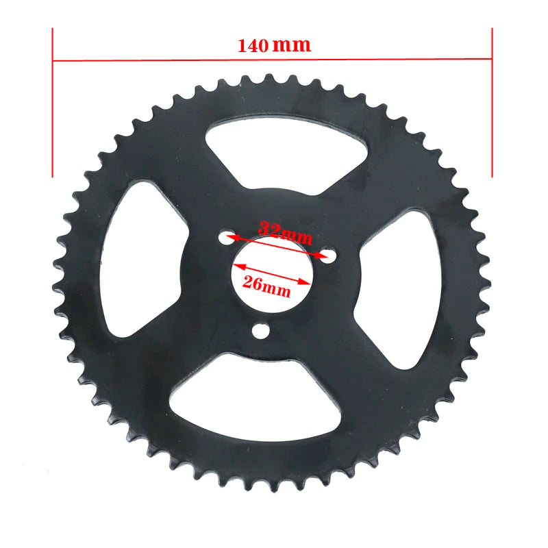 Mini Moto Drive Chain Set with Gearbox & Sprocket