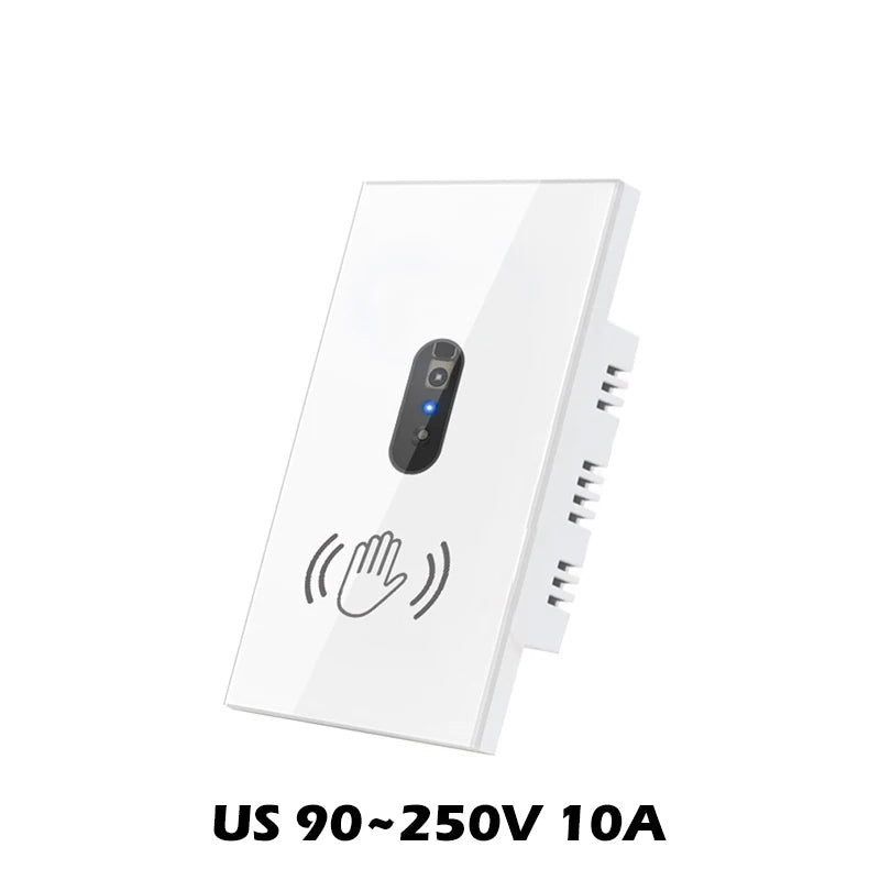Infrared Hand Sweep Smart Wall Switch – Touchless Control