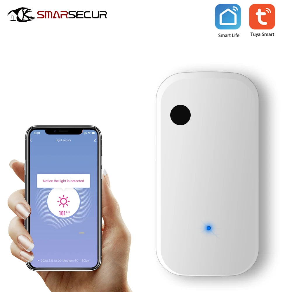 Tuya Smart Light Sensor with App Control