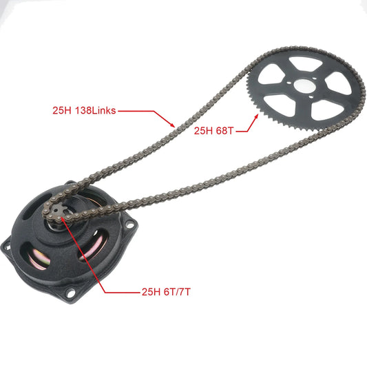 Mini Moto 47cc 49cc Drive Chain & Sprocket Kit