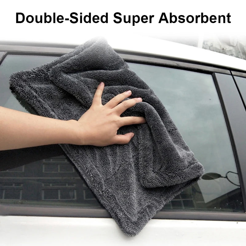 Car Wash Towel Microfiber Double Sided - Clickilix