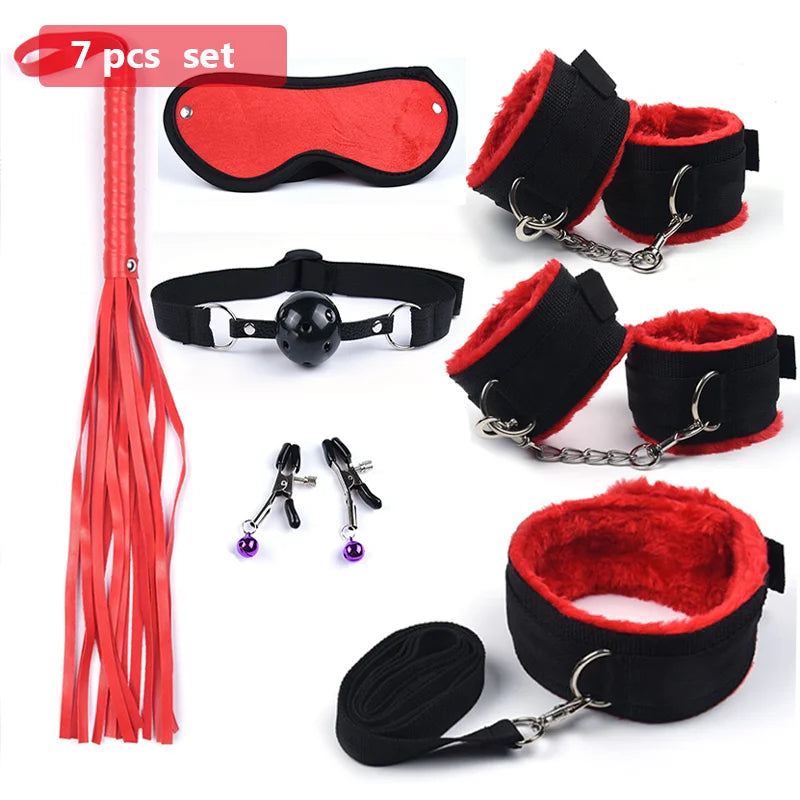 10-Speed BDSM Bondage Set with Vibrator