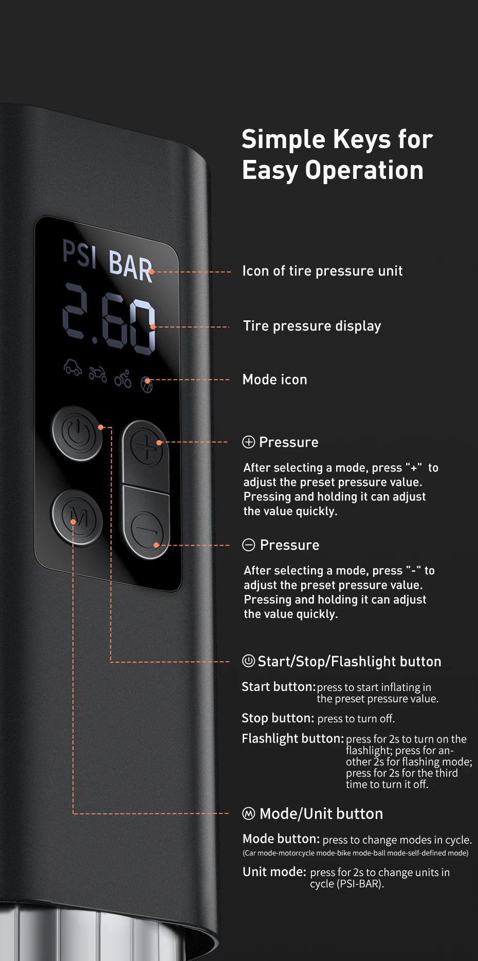 Baseus Mini Air Compressor – Smart Power in Your Glovebox!