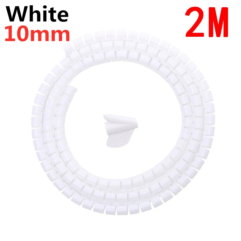 2M Spiral Cable Organizer Wire Protector