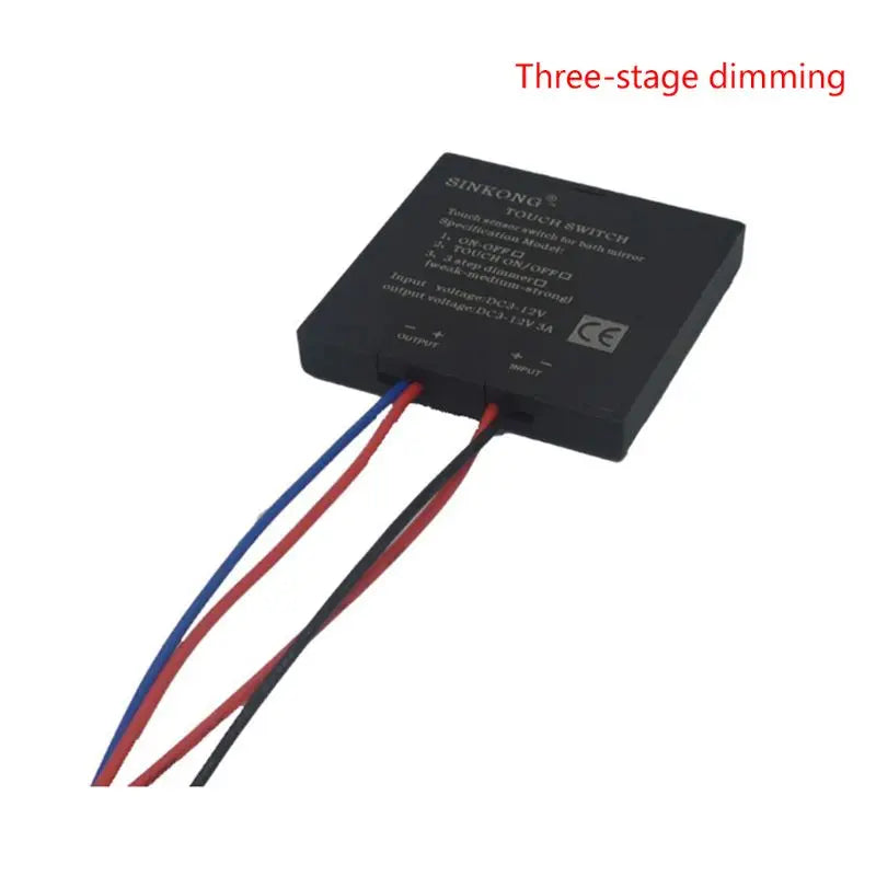 Smart Touch Sensor Switch for LED Mirror Light