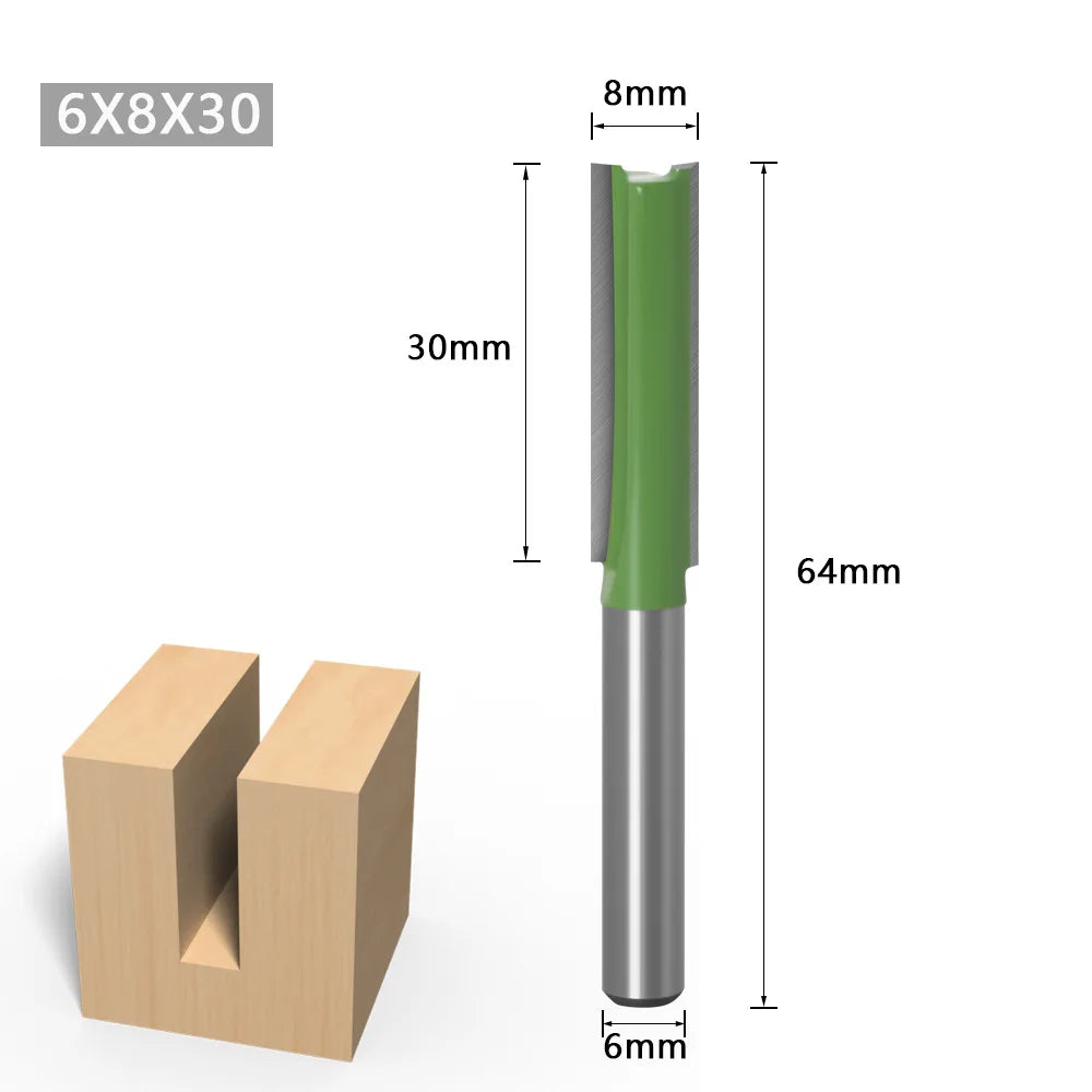 Cut clean with this 7-piece router bit set!