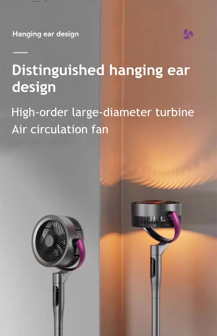 Air Circulation Floor Fan with Oscillation