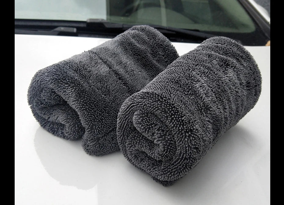Car Wash Towel Microfiber Double Sided - Clickilix