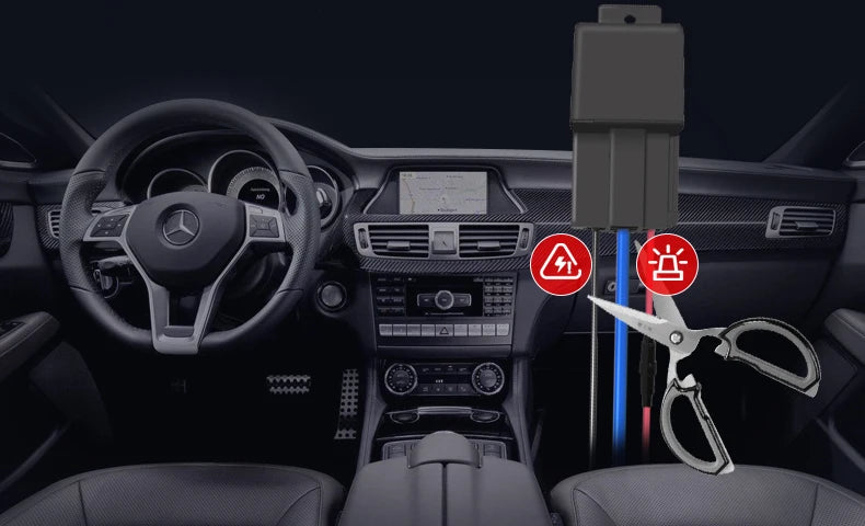 Protect your vehicle with 4G Relay GPS Tracker & Alarm!