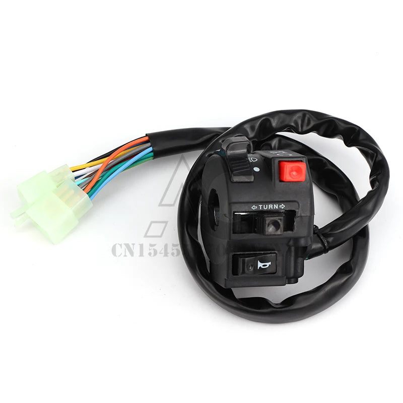5-Function Motorcycle Start Switch for ATVs & Pit Bikes