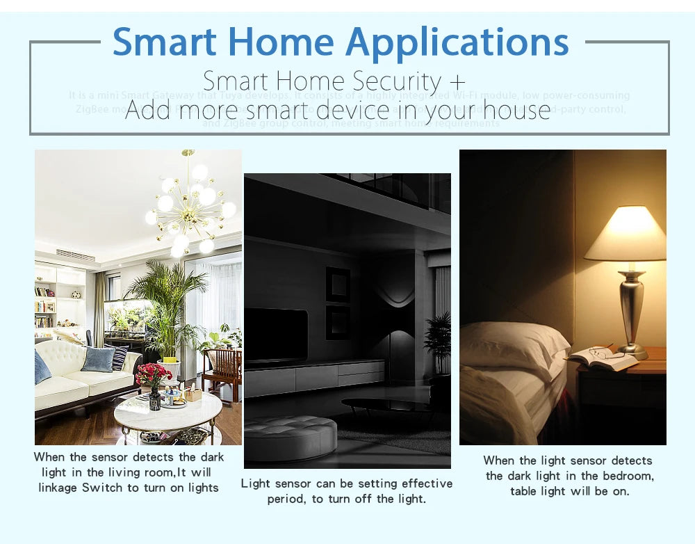 Tuya Smart Light Sensor with App Control