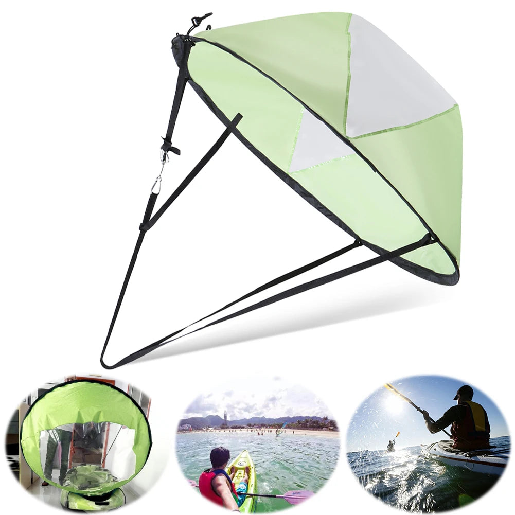 Foldable Kayak Wind Sail for SUP & Canoe