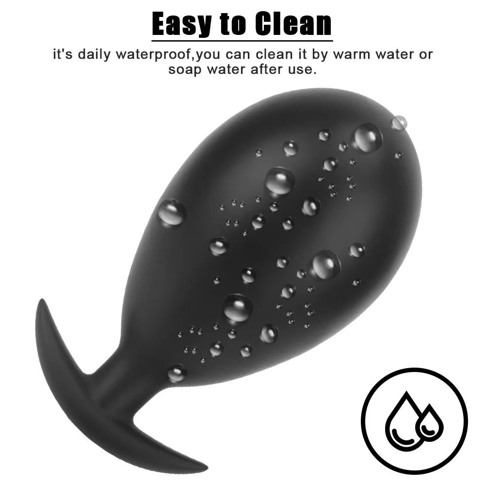 Inflatable Anal Plug & Vaginal Expander for Couples