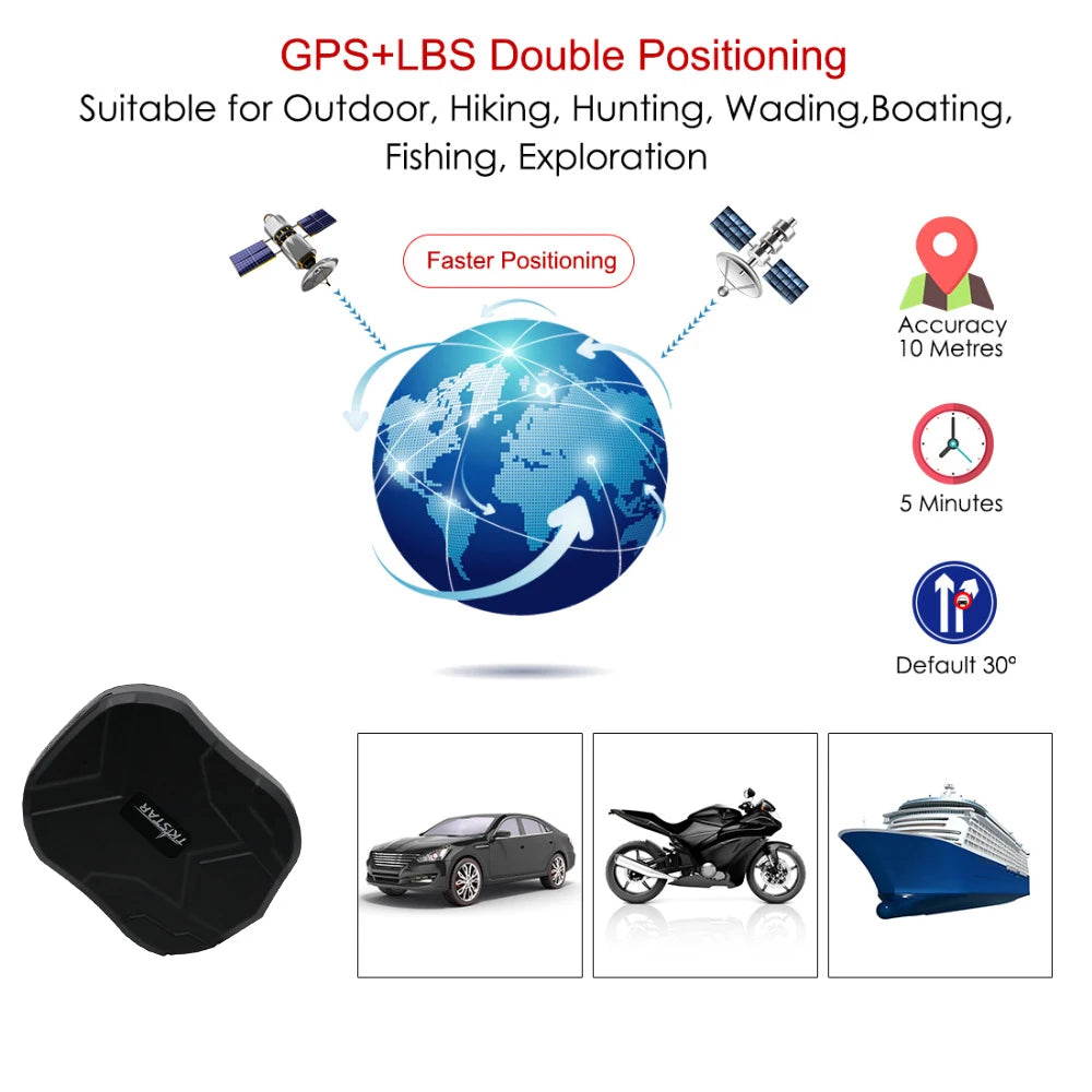Reliable 4G GPS Tracking with TKSTAR TK905 Magnet Tracker!