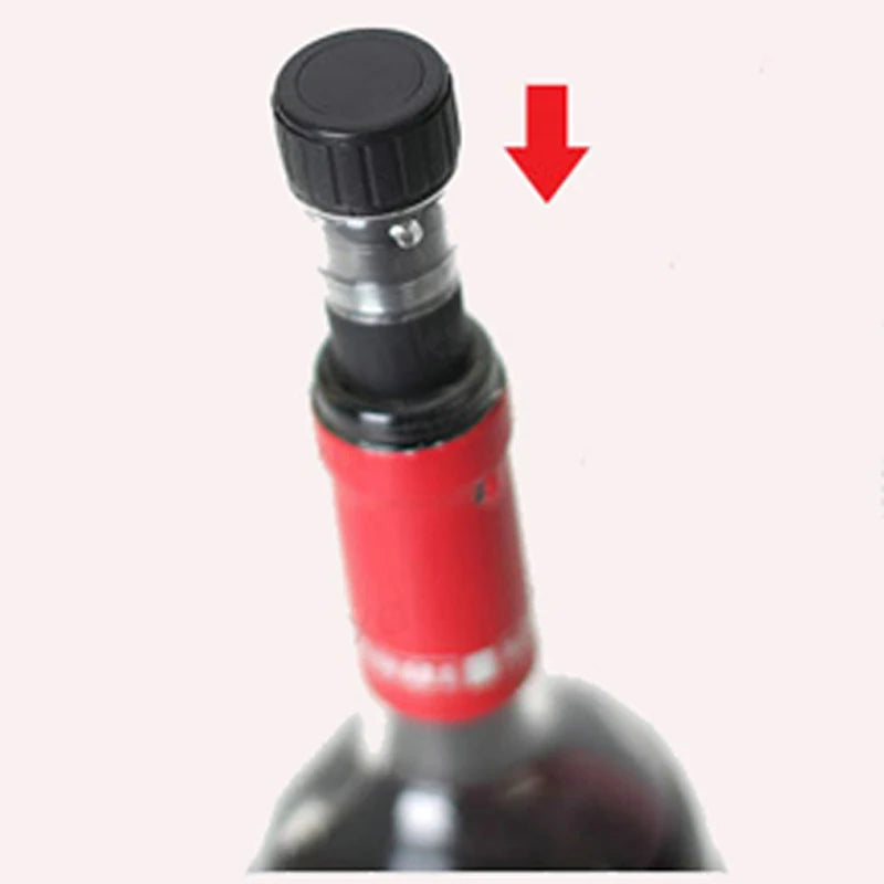 Vacuum Wine Saver Pump with Bottle Stoppers