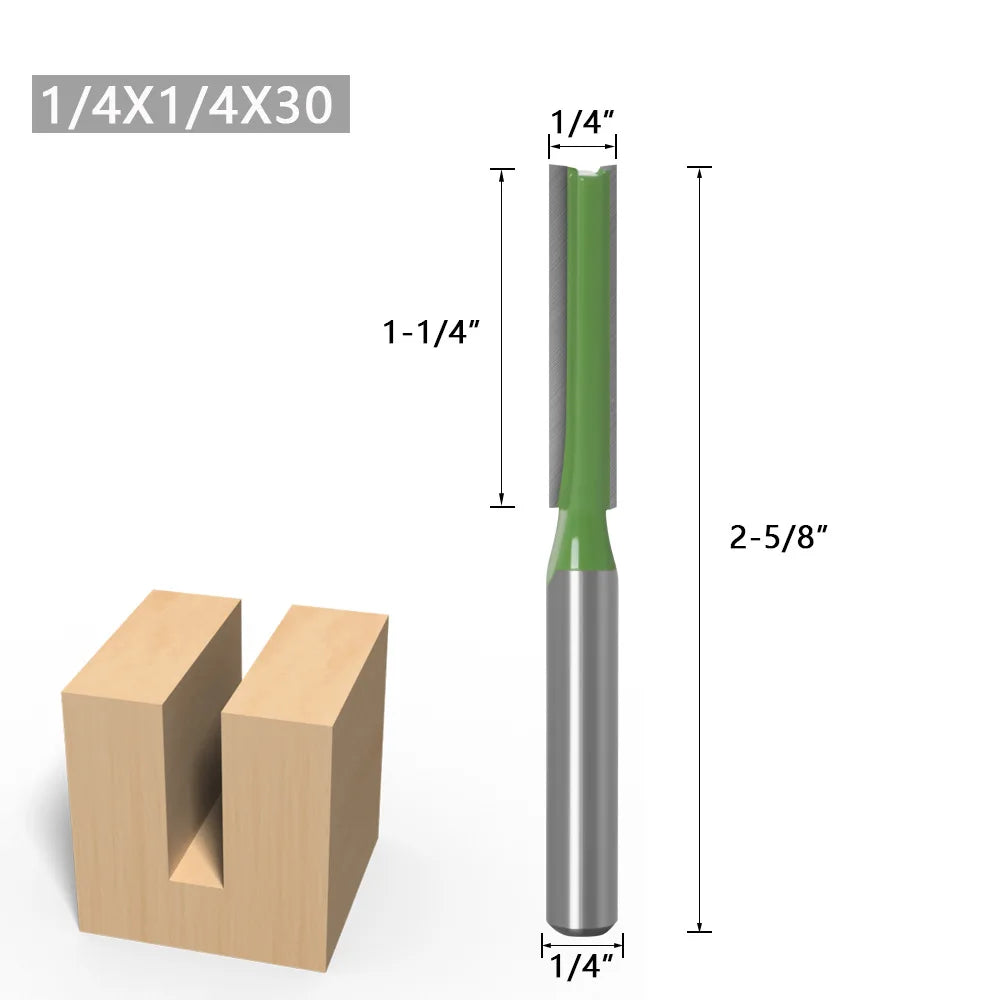 Cut clean with this 7-piece router bit set!