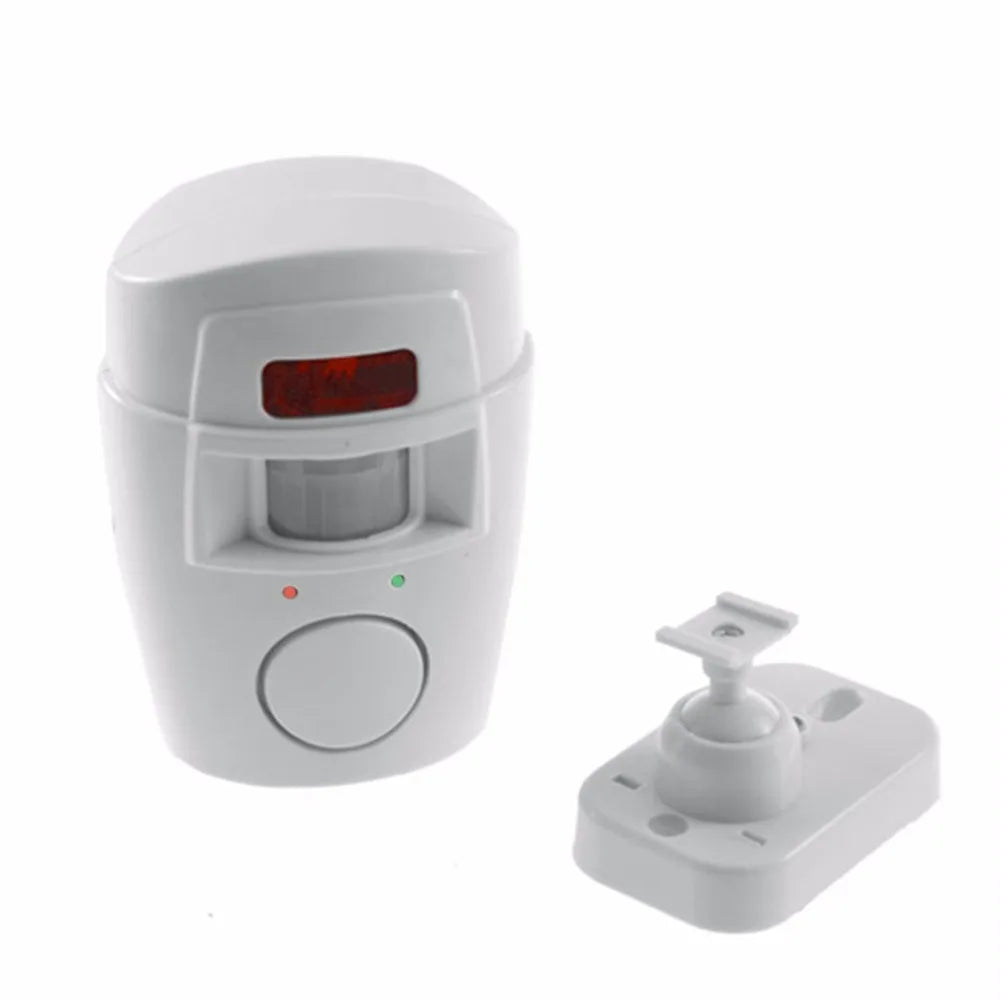 Wireless IR Motion Sensor Alarm with Remote