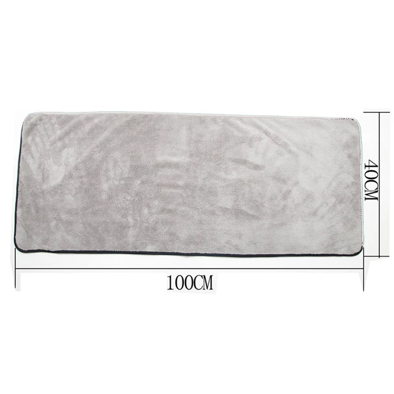 Dry fast with the SEAMETAL microfiber car towel!