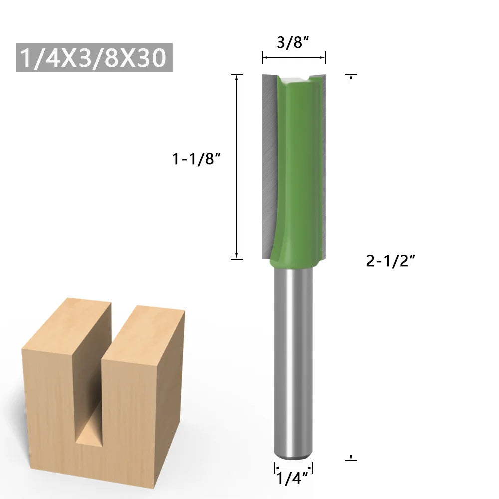 Cut clean with this 7-piece router bit set!