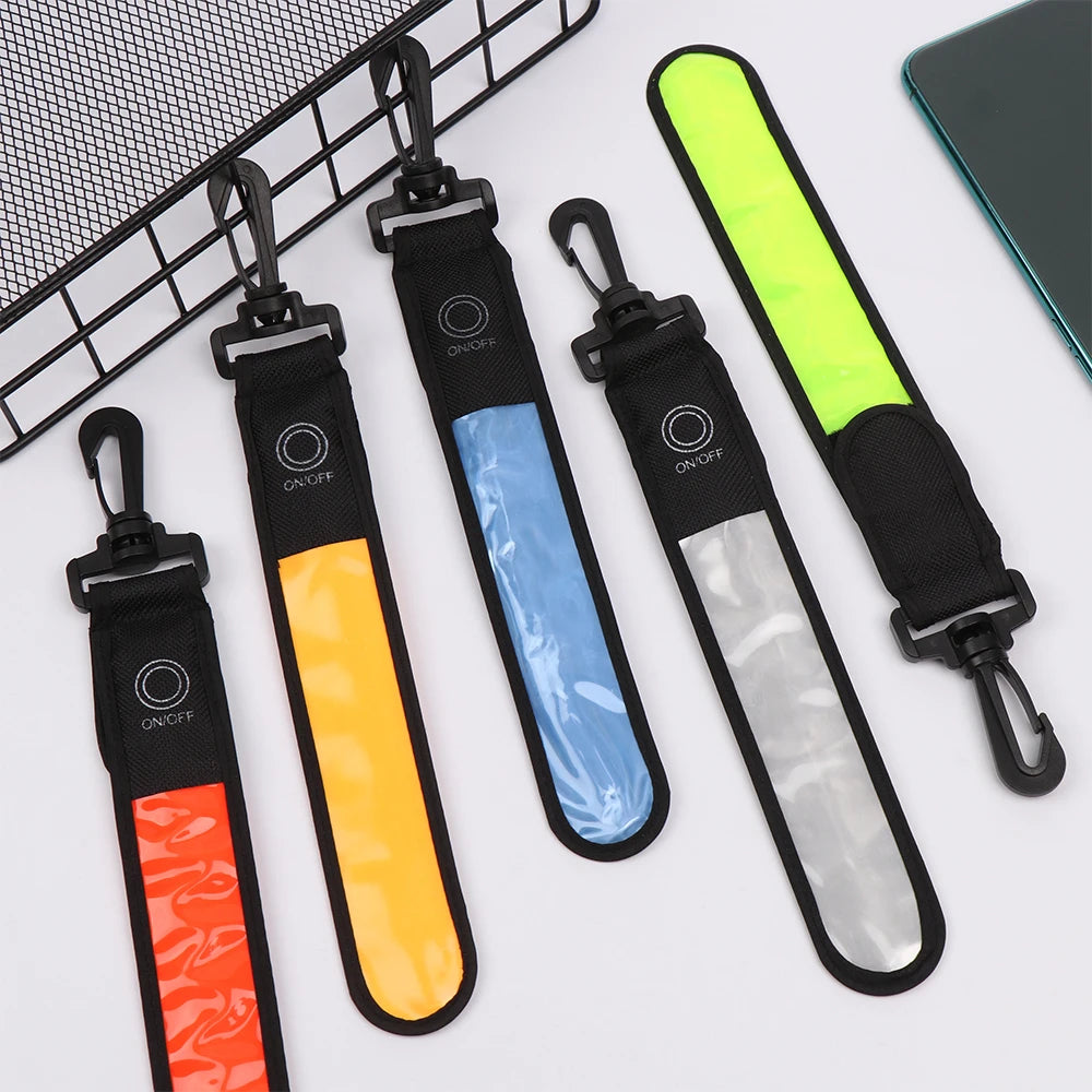 LED Reflective Safety Wristband Light