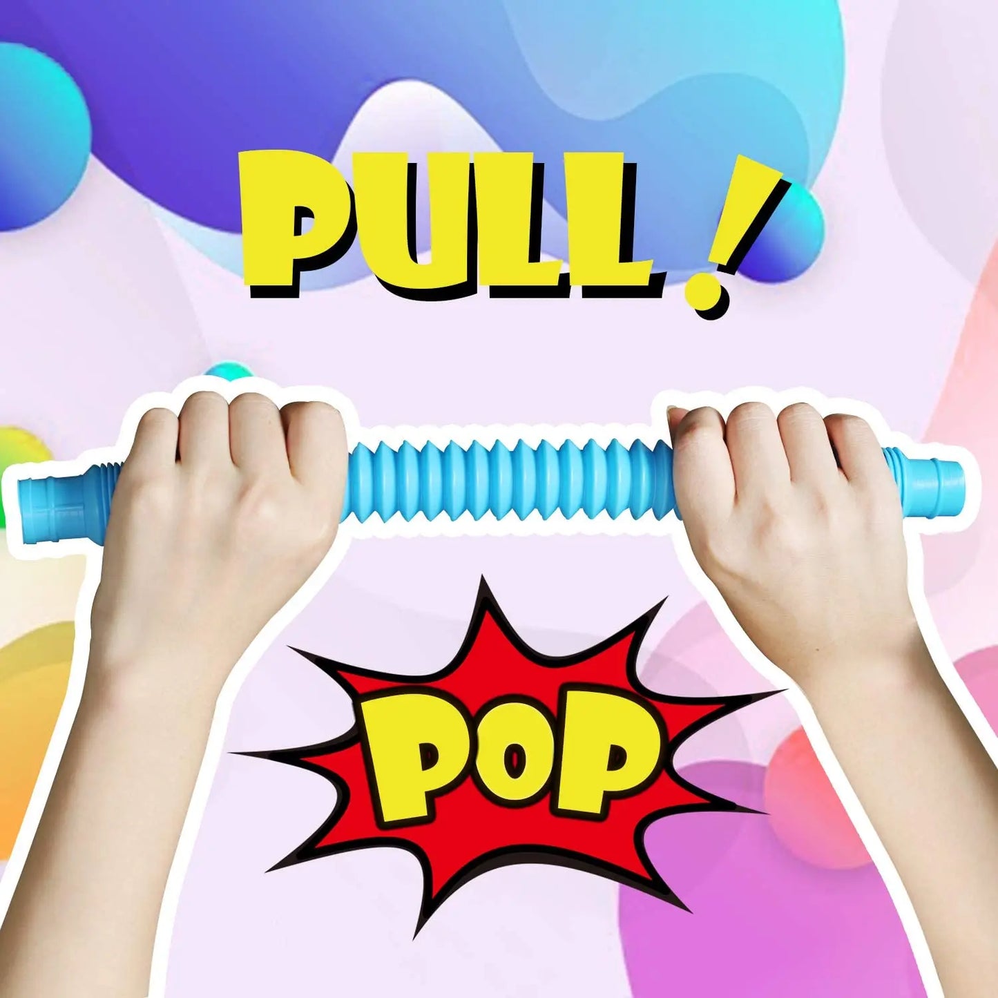Mini Pop Tube Fidget Set – Build & Relax