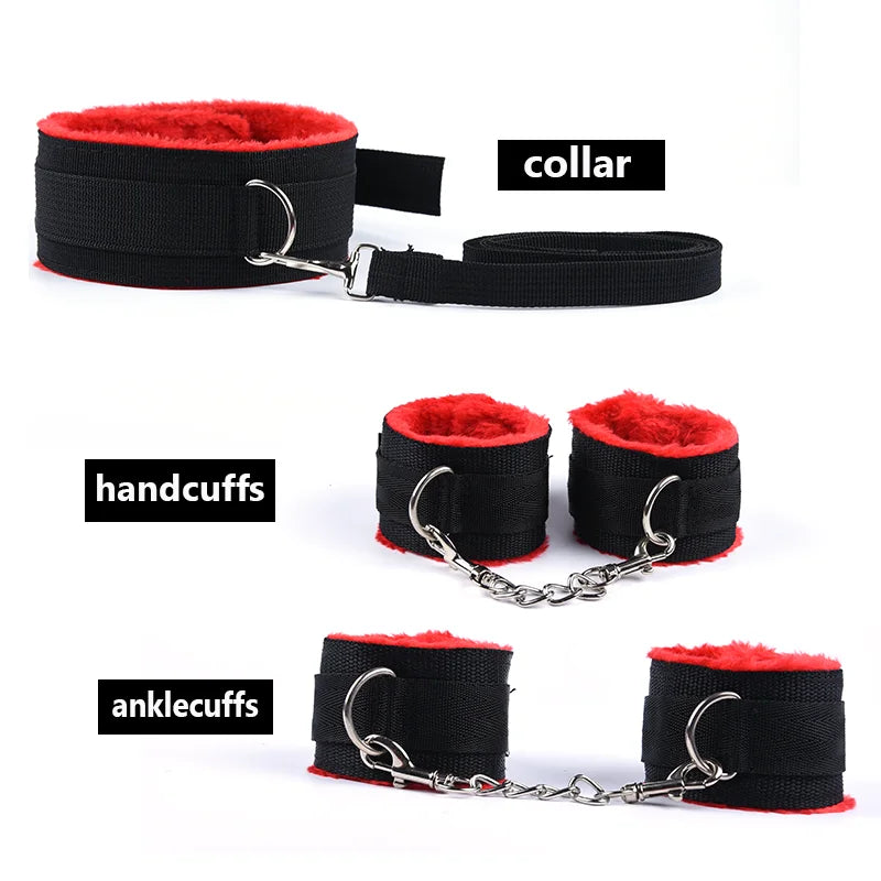 10-Speed BDSM Bondage Set with Vibrator