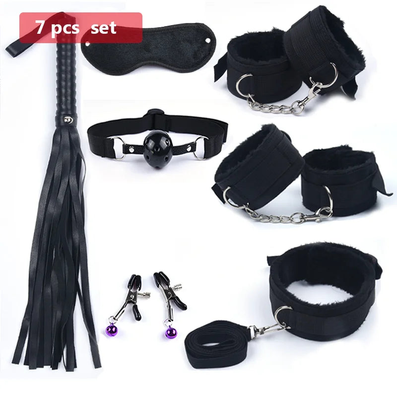 10-Speed BDSM Bondage Set with Vibrator