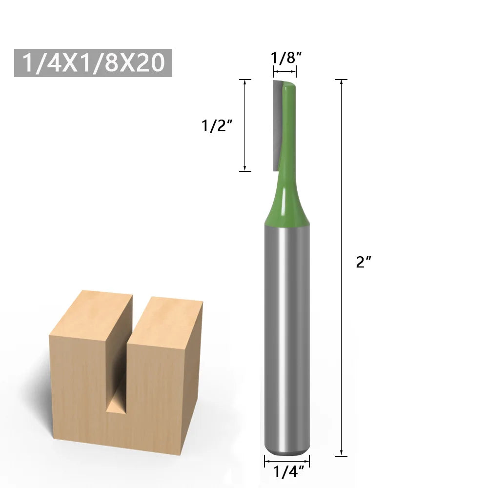 Cut clean with this 7-piece router bit set!