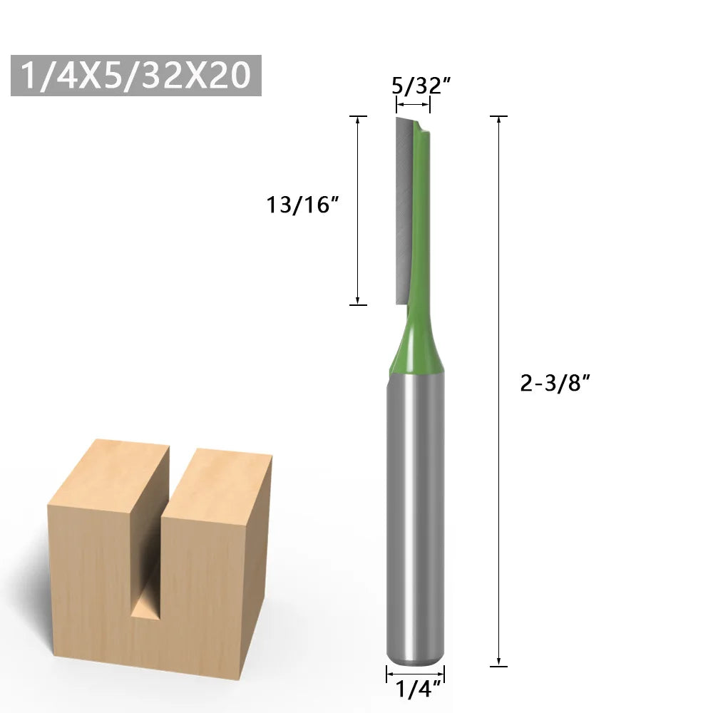 Cut clean with this 7-piece router bit set!