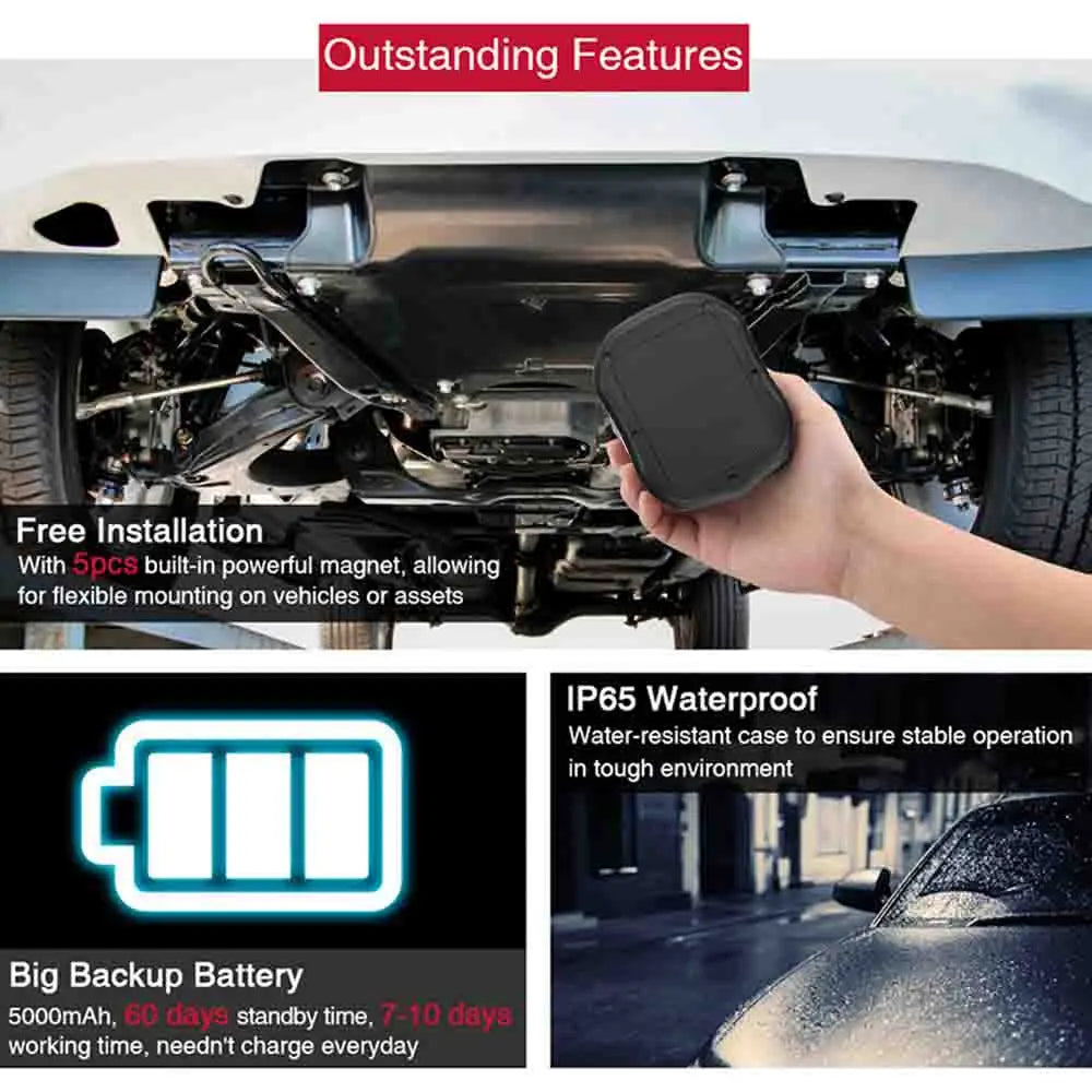Stay connected with TKSTAR TK905 4G GPS Tracker!