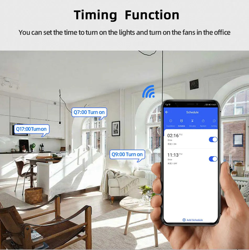 Tuya Smart WiFi Switch Module – Multi-Channel Relay Control