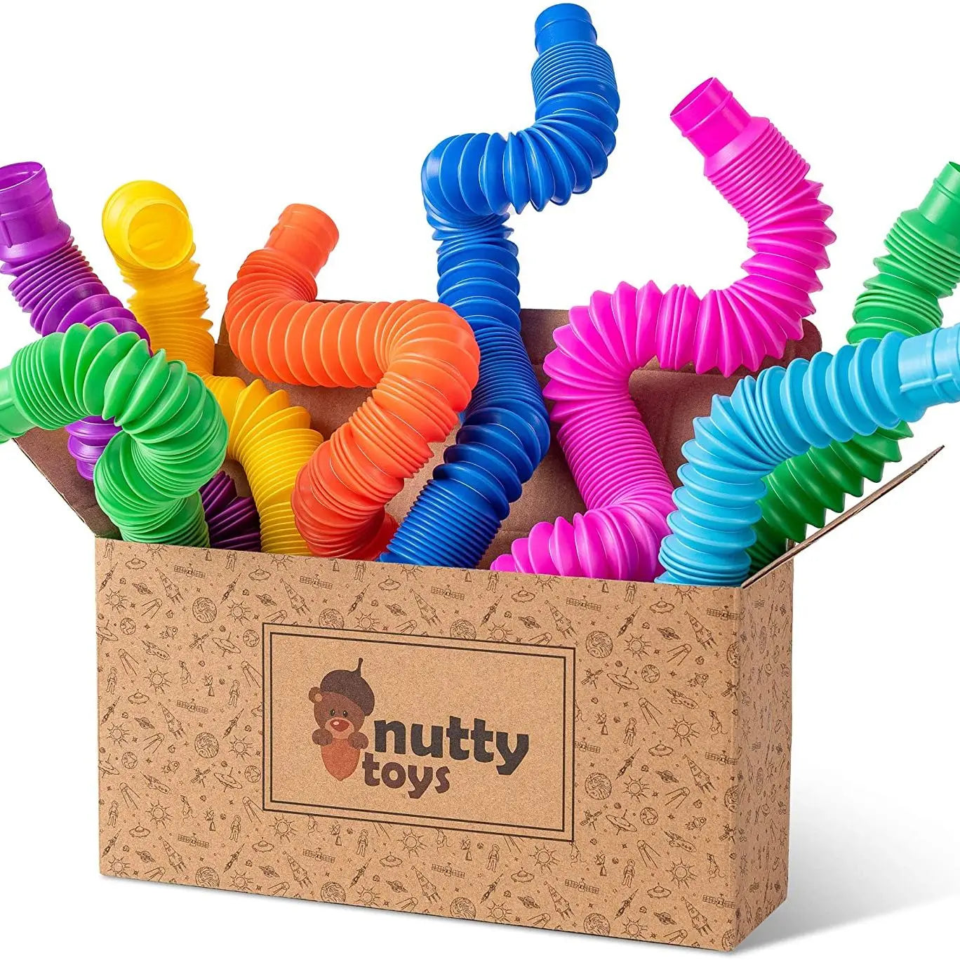 Mini Pop Tube Fidget Set – Build & Relax