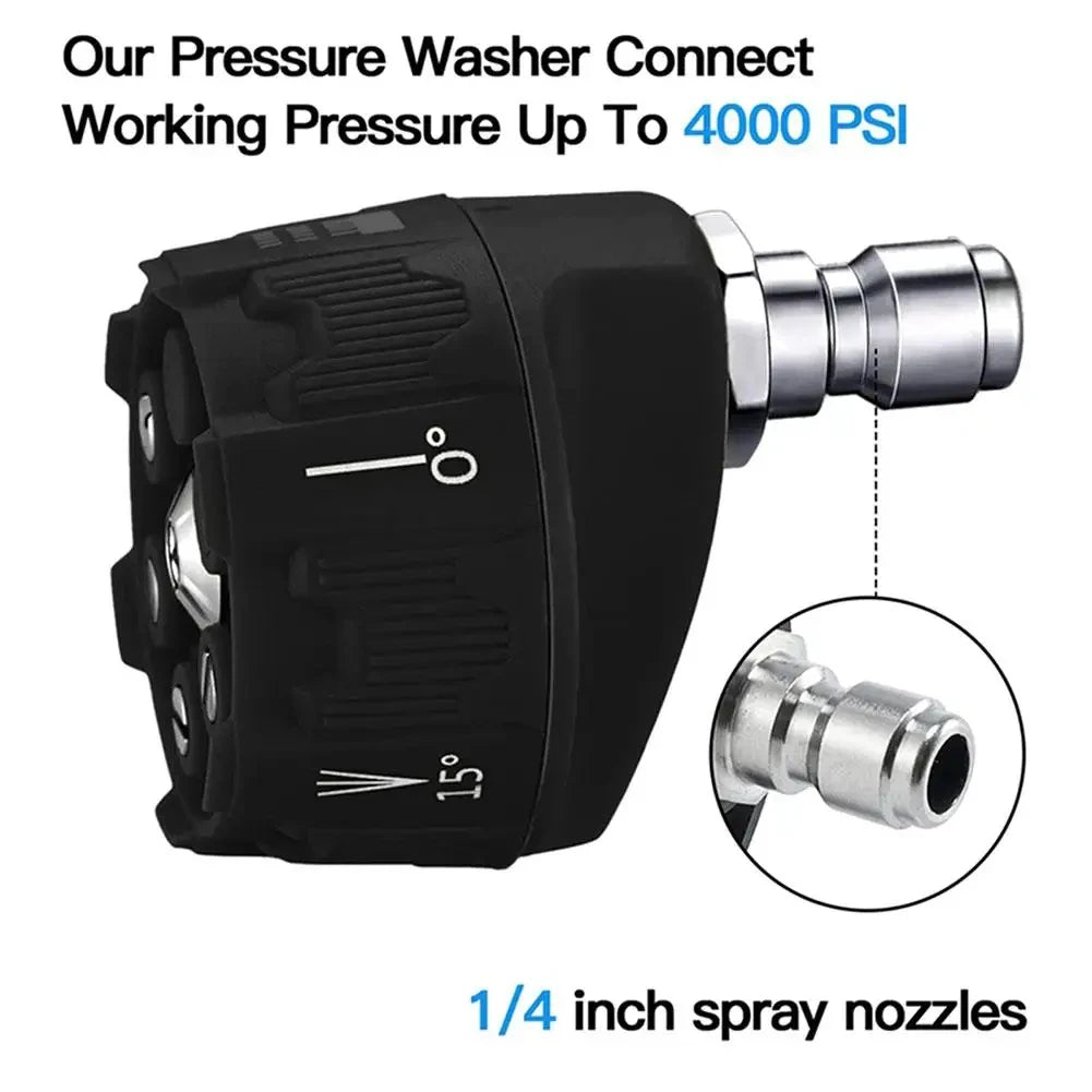 Universal 6-in-1 Power Washer Nozzle Tip