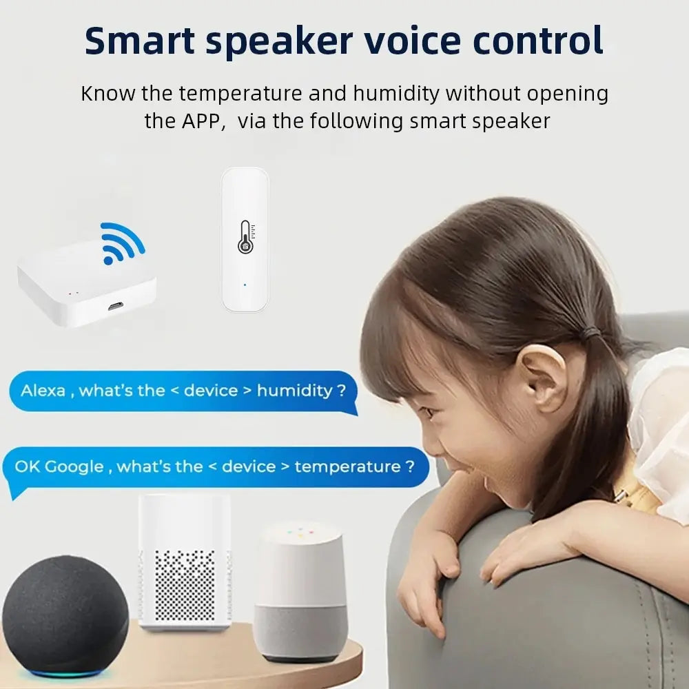 Tuya Bluetooth Temperature & Humidity Sensor - Clickilix