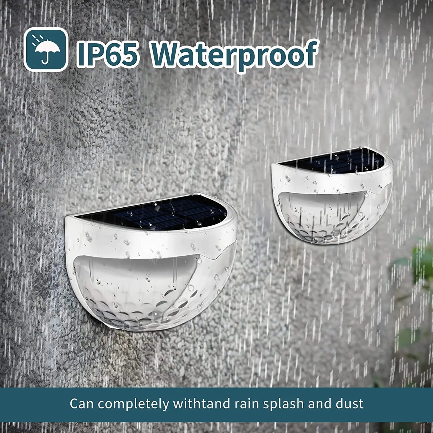 LED Solar Lights Outdoor Waterproof Wall Lights