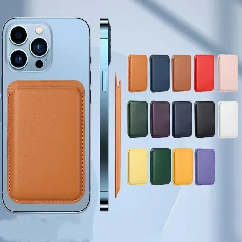Luxury For Magnetic Leather Wallet Case