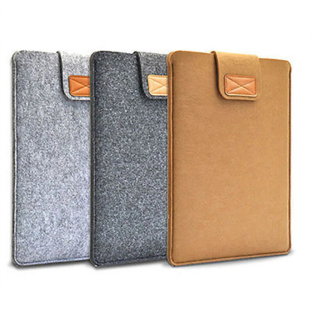 Slim Felt Tablet Sleeve – Elegant MacBook Protection