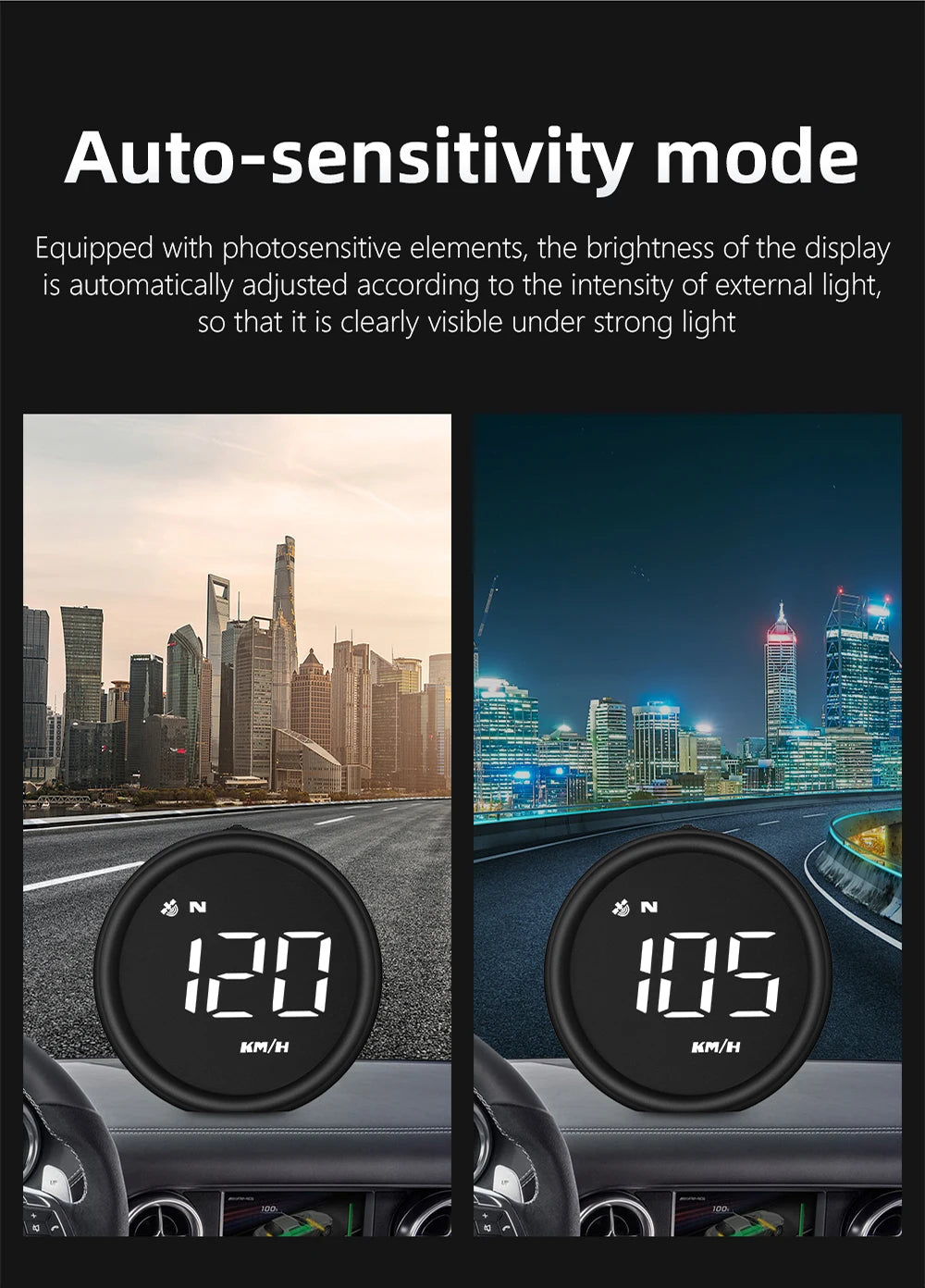 G1 GPS HUD Speedometer – Smarter Driving Starts Here!