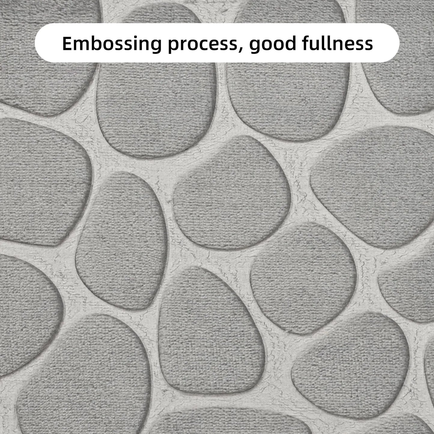 Anti-Slip Cobblestone Bathroom Mat – Soft, Safe & Water-Absorbent!