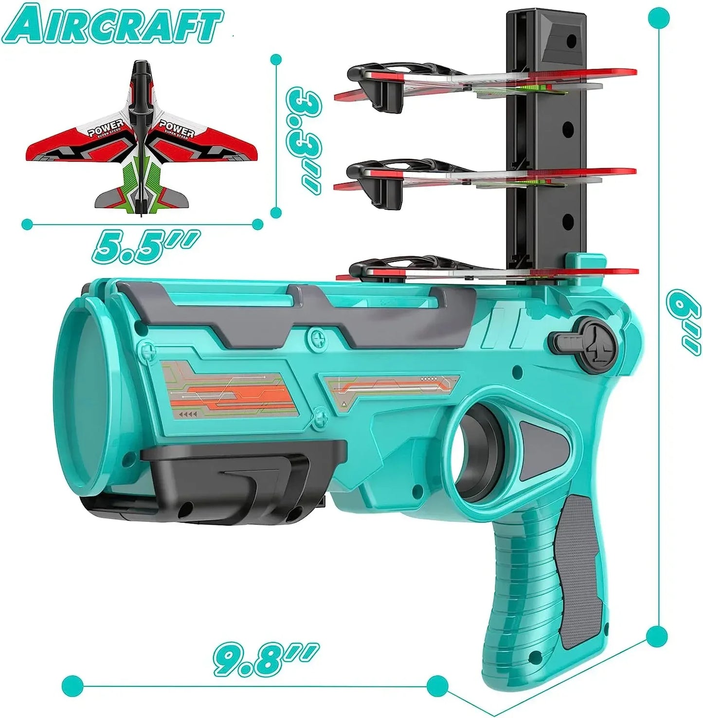 Ejection Aircraft Shooting Game – Launch, Aim & Play Outdoors!