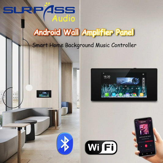 Smart WiFi Amplifier with Touchscreen – Android 8.1